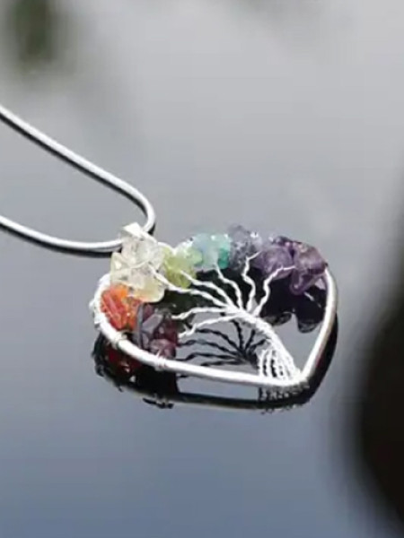 Heart Stone Necklace