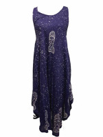 Bohemian batik summer dress