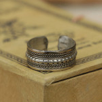 White Metal Ring