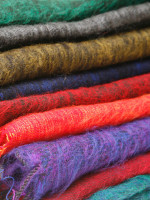 Plain Nepalese shawl