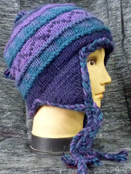 Earflap hat