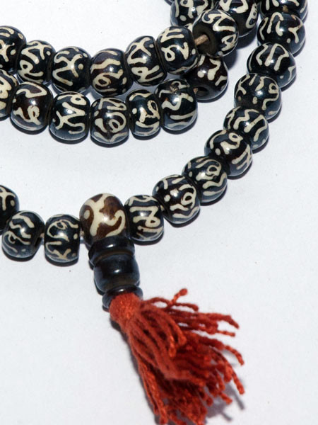 Black bone mala