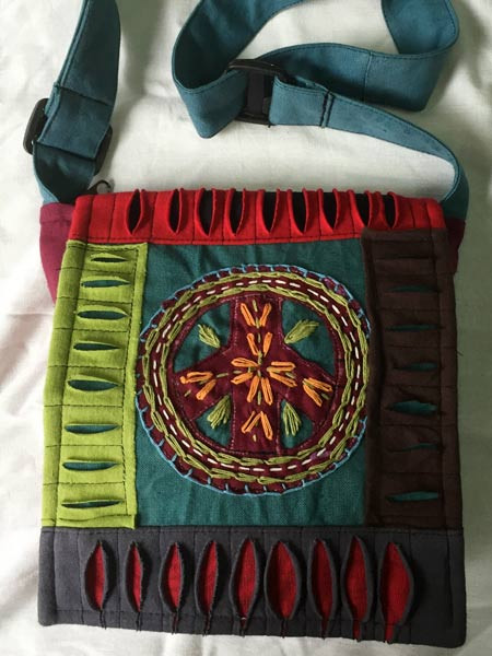 Peace passport bag