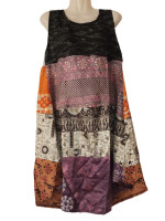 Hippie style silk summer top from Nepal