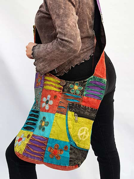 Patch hippie bag