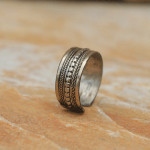 White Metal Ring
