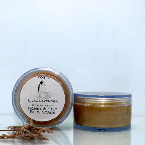 Yogini Lilac-Lavender Honey & Salt Body Scrub