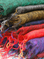 Plain Nepalese shawl