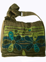 Two flower patch bag