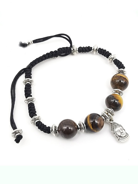 Tigers Eye Charm Mala