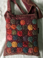 Scrunchie passport pouch