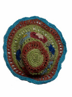 Hippie festival sun hat