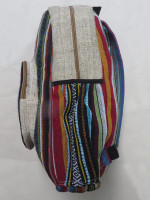 Hemp and cotton backpack