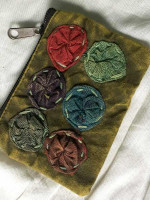 Scrunchie Nepal purse