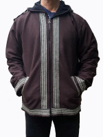 Heavy cotton jacket-mixed colours