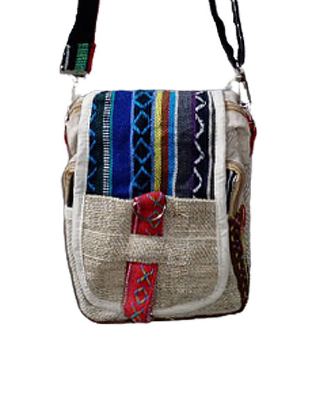 Hemp & Cotton Passport Bag