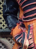 Boho hippie hoodie