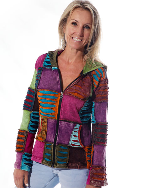 Kathmandu razor cut hoodie