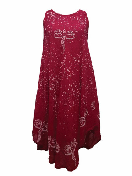 Boho Batik Dress