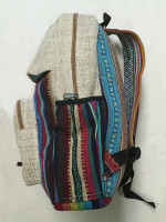 Hemp and cotton backpack