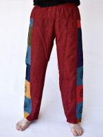 Chakra Patch Cotton Hippie Pants