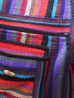 Woven Himalayan backpack