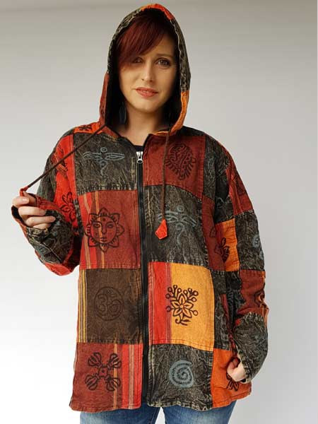Patchwork Hoodie