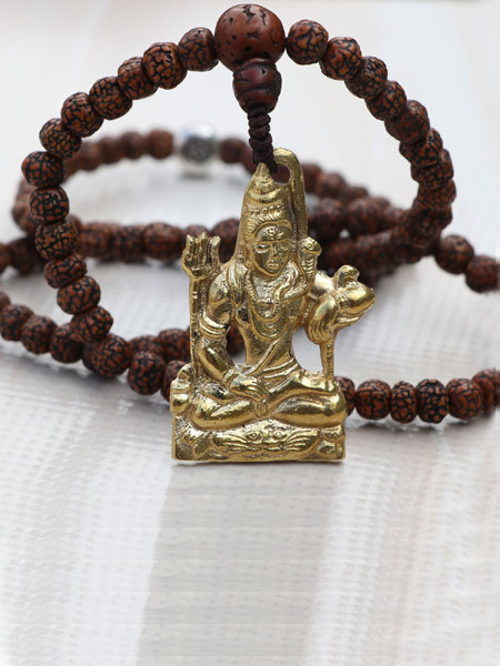 Lord Shiva Rudraksha Seed Yoga Mala