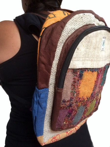 Nepali hemp backpack