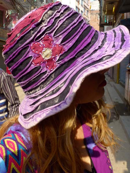 Hippie razor cut hat