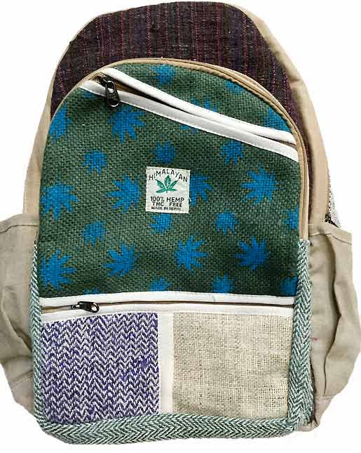 Hemp Nepal backpack