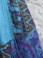 Rayon maxi skirt