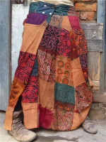 Patchwork Nepal skirt