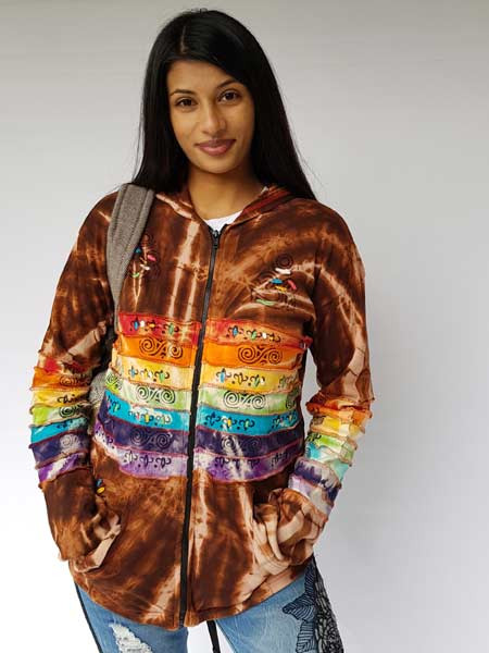Tie Dye Hippie Hoodie