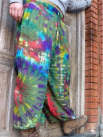 Hippie tie dye pants