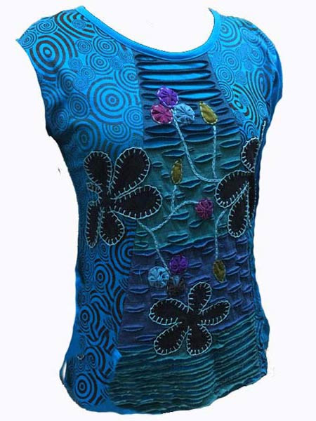 Patch hippy top