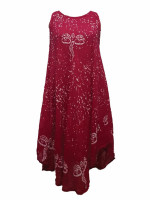 Bohemian batik summer dress