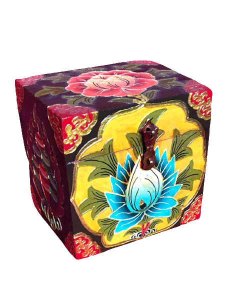 Painted Jewelry Box