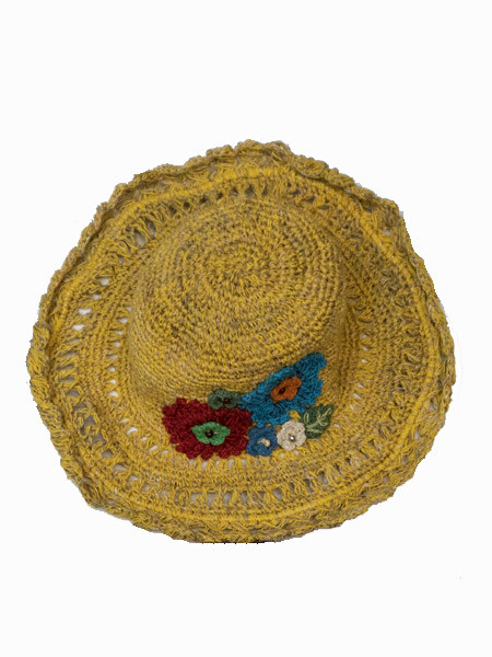 Flower Hemp Hat