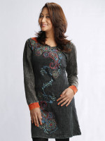 Elegant embroidery dress