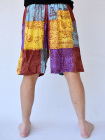 Ram Nam Patchwork Hippie Shorts