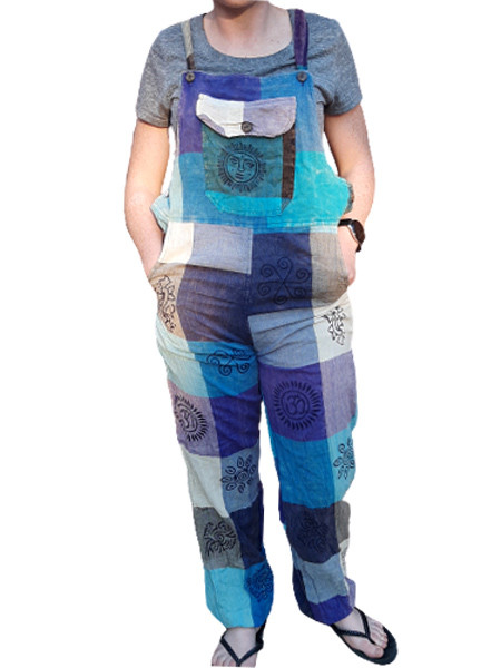 Patchwork Dungaree