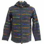 Hand knitted wool jacket