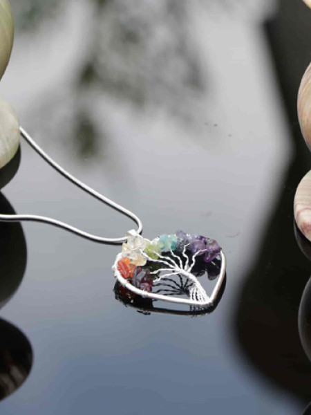 Tree Of Life Heart Pendant