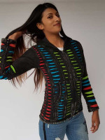 Boho chic hoodie