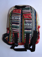 Small hemp rucksack