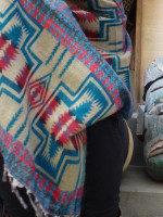 Ethnic Himalayan shawl