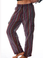 Nepalese Striped Kurtha Pants