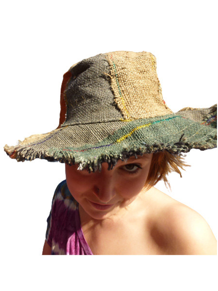 Fringe Hemp Hat