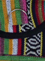 Hippie woven passport bag